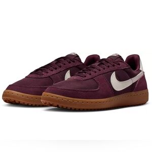 Nike Burgundy Maroon Sneakers with Gum Sole